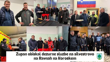 Župan obiskal interventne ekipe